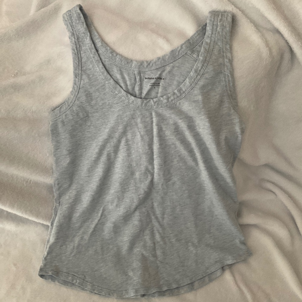 Pale blue Tank top